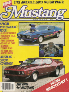 MUSTANG by HOT ROD 1985 DEC Vol 2 No 4 - BOSS 429, 4X4